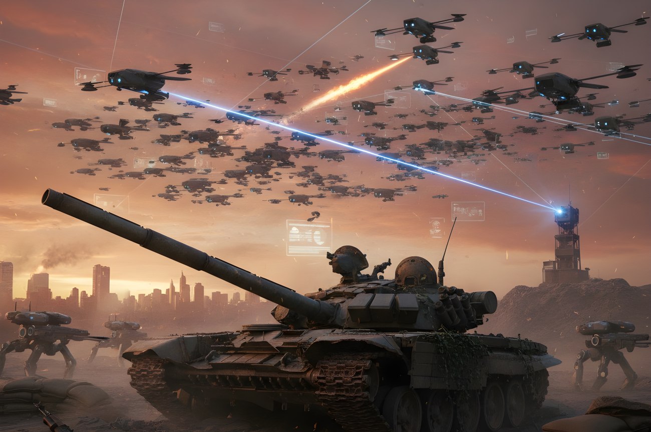 Από τα ατσάλινα θηρία στα σμήνη τεχνητής νοημοσύνης: Ποια οπλικά συστήματα παραδίδουν τη σκυτάλη