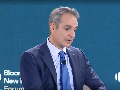 Μητσοτάκης στο Bloomberg Forum: Επαναφέρει το αφήγημα της επιτυχίας εν μέσω ακρίβειας και κρίσεων