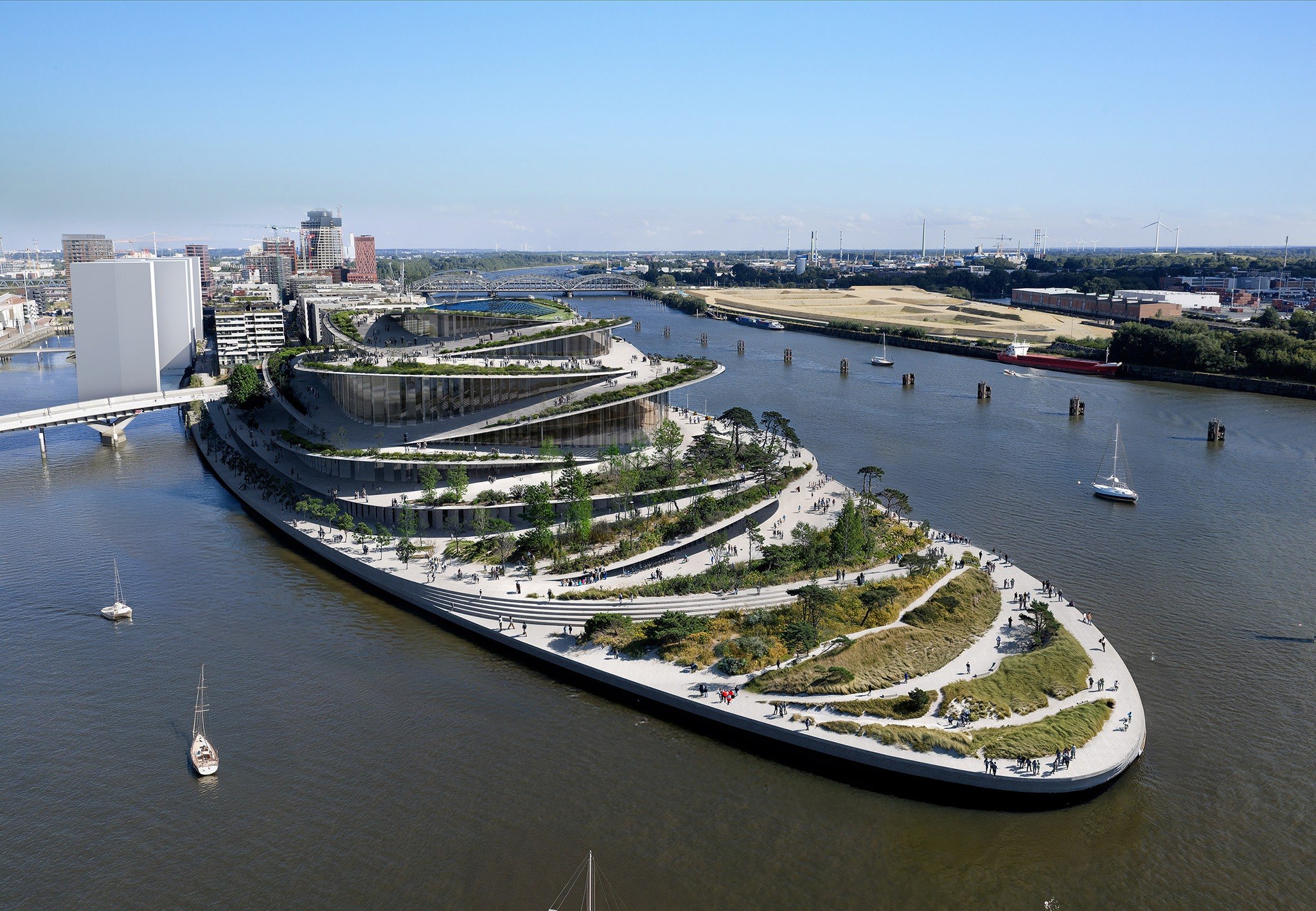 Ευρωπαϊκή πόλη θα υποδεχθεί μια εντυπωσιακή όπερα που θυμίζει νησί της Μεσογείου