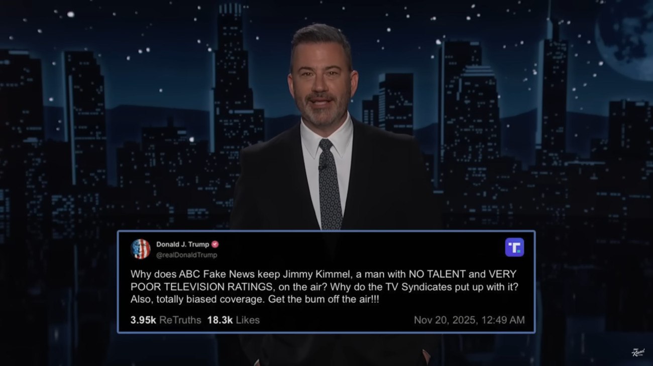 Η απάντηση του Τζίμι Κίμελ στον Ντόναλντ Τραμπ: Θα αποχωρήσω όταν αποχωρήσετε κι εσείς