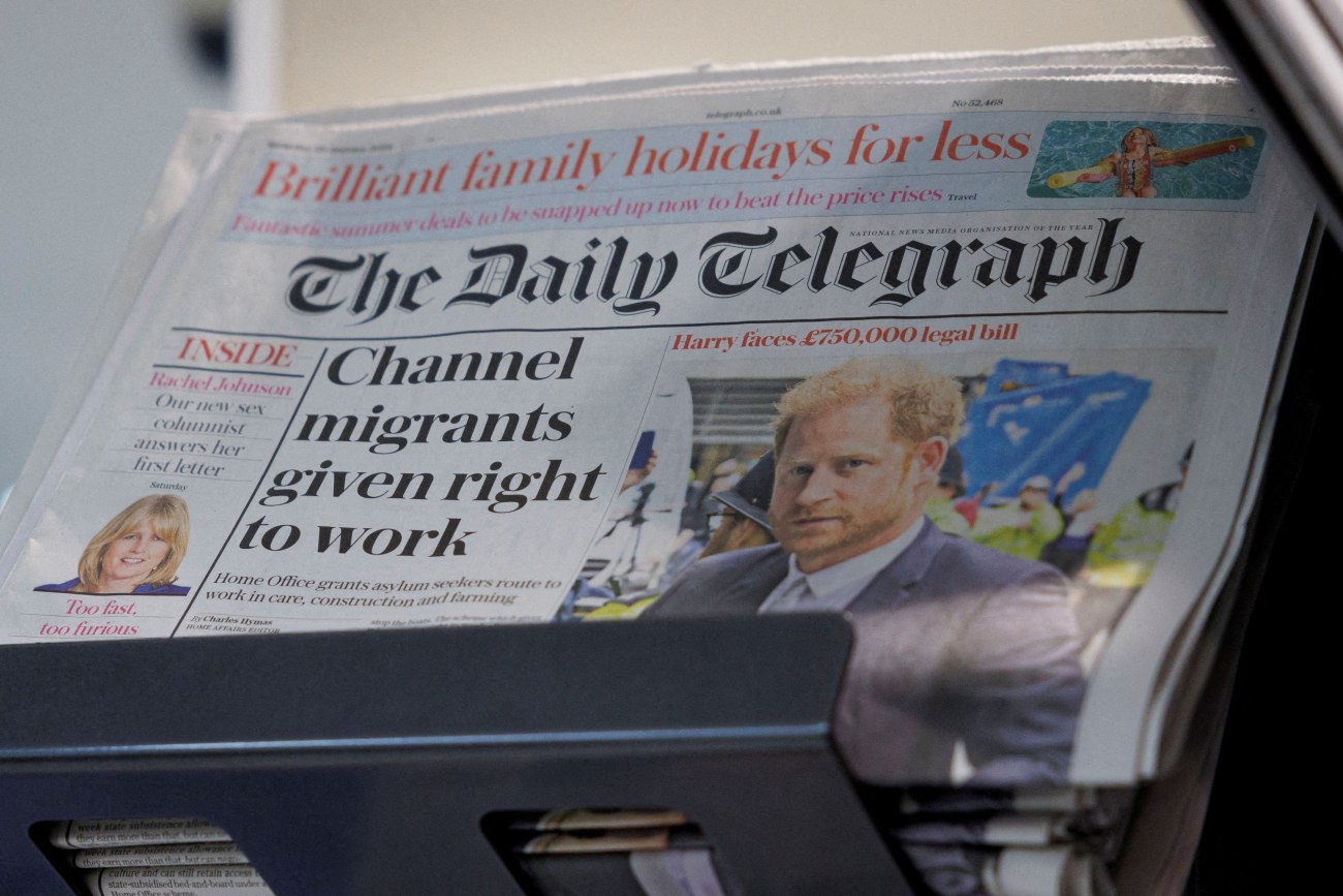 Βρετανία: Η Daily Mail εξαγοράζει την Telegraph για 500 εκατ. λίρες