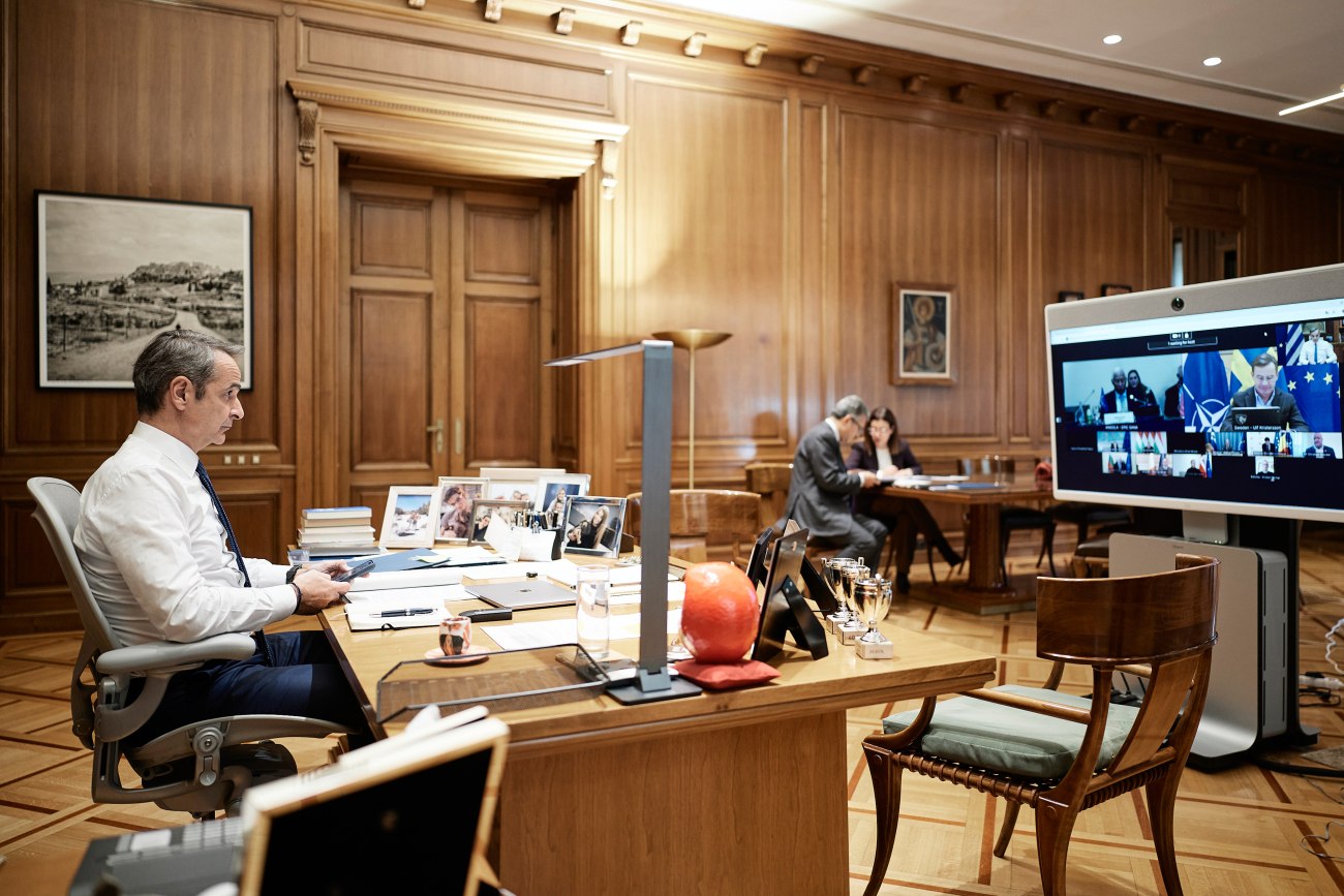 Χαιρετισμός Μητσοτάκη στους ηγέτες της Ευρώπης για τις προσπάθειες Τραμπ και Ζελένσκι στην Ουκρανία