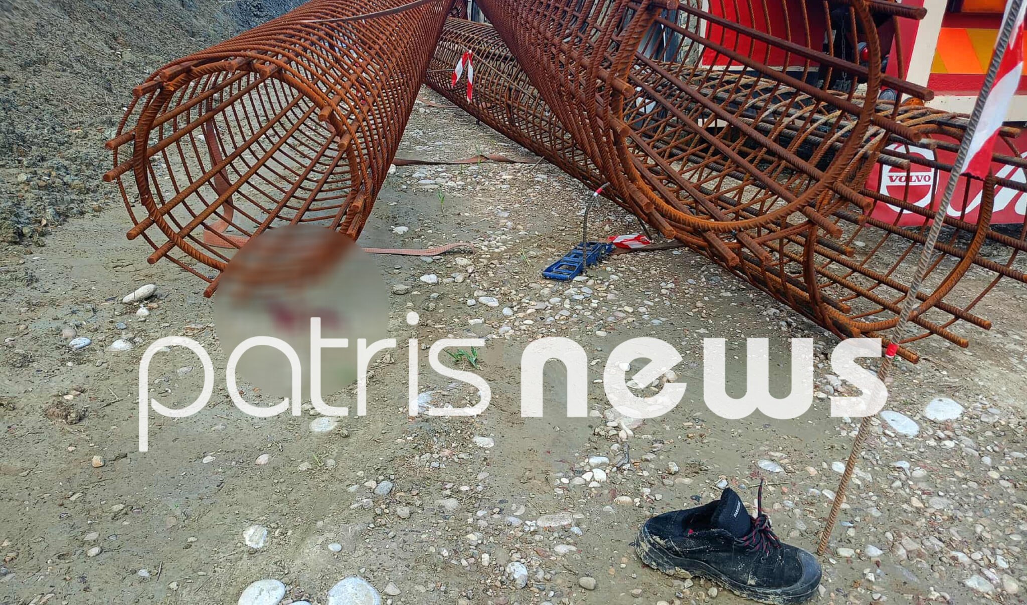 Σοβαρό εργατικό ατύχημα στην Ηλεία: Ο οδηγός φορτηγού τραυματίστηκε σοβαρά από πτώση σιδήρων κατά την εκφόρτωση