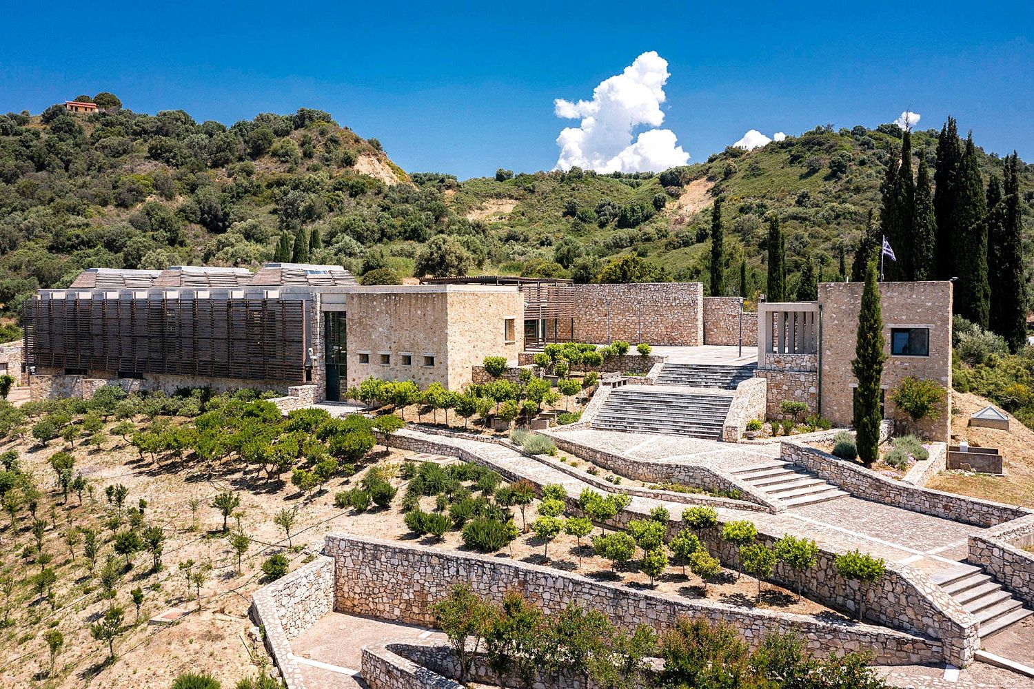 Αλλαγή χώρου για την τελετή υποδοχής της Ολυμπιακής Φλόγας στο νέο μουσείο της Αρχαίας Ήλιδας λόγω καιρικών συνθηκών