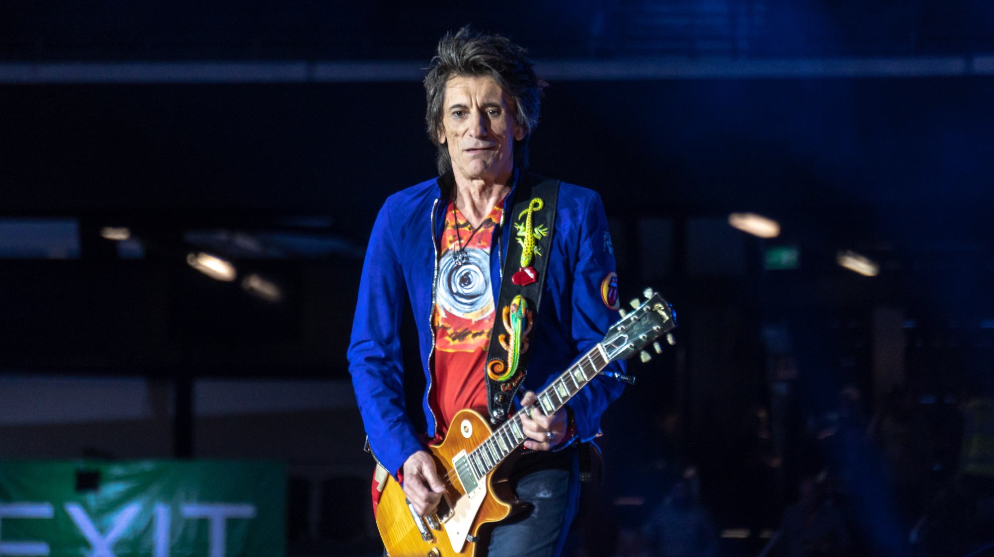 Ο Ρόνι Γουντ γιορτάζει 50 χρόνια με τους Rolling Stones δημιουργώντας τέχνη