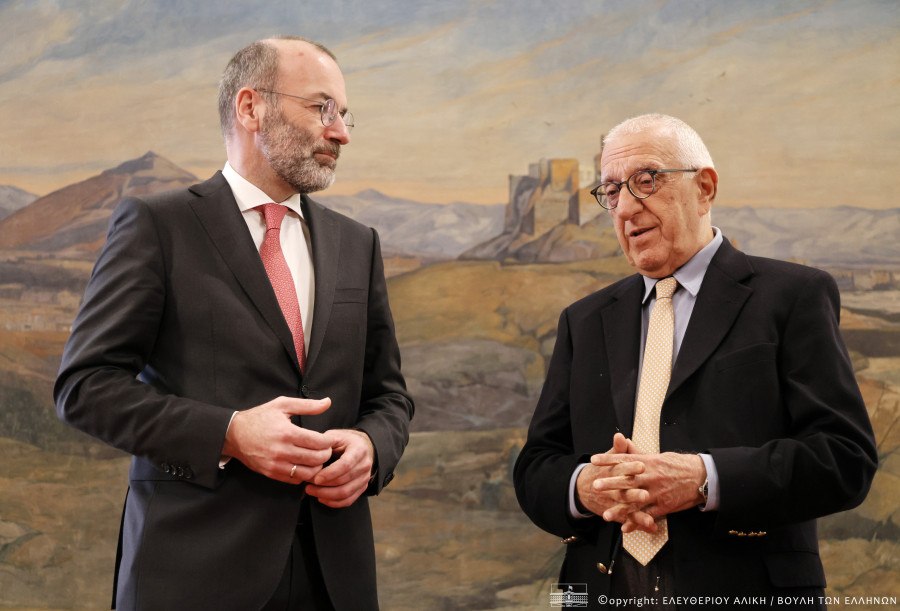 Κακλαμάνης στον Βέμπερ: Η Κύπρος είναι διχοτομημένη και η Ευρώπη αδιαφορεί