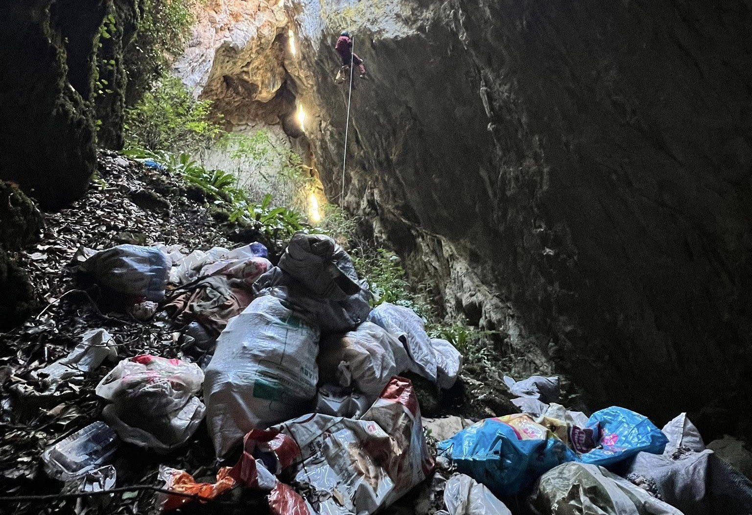 Φρικτή κακοποίηση στο Πήλιο: Πετάχτηκαν κουτάβια σε γκρεμό – Ένας μόνο επιβίωσε