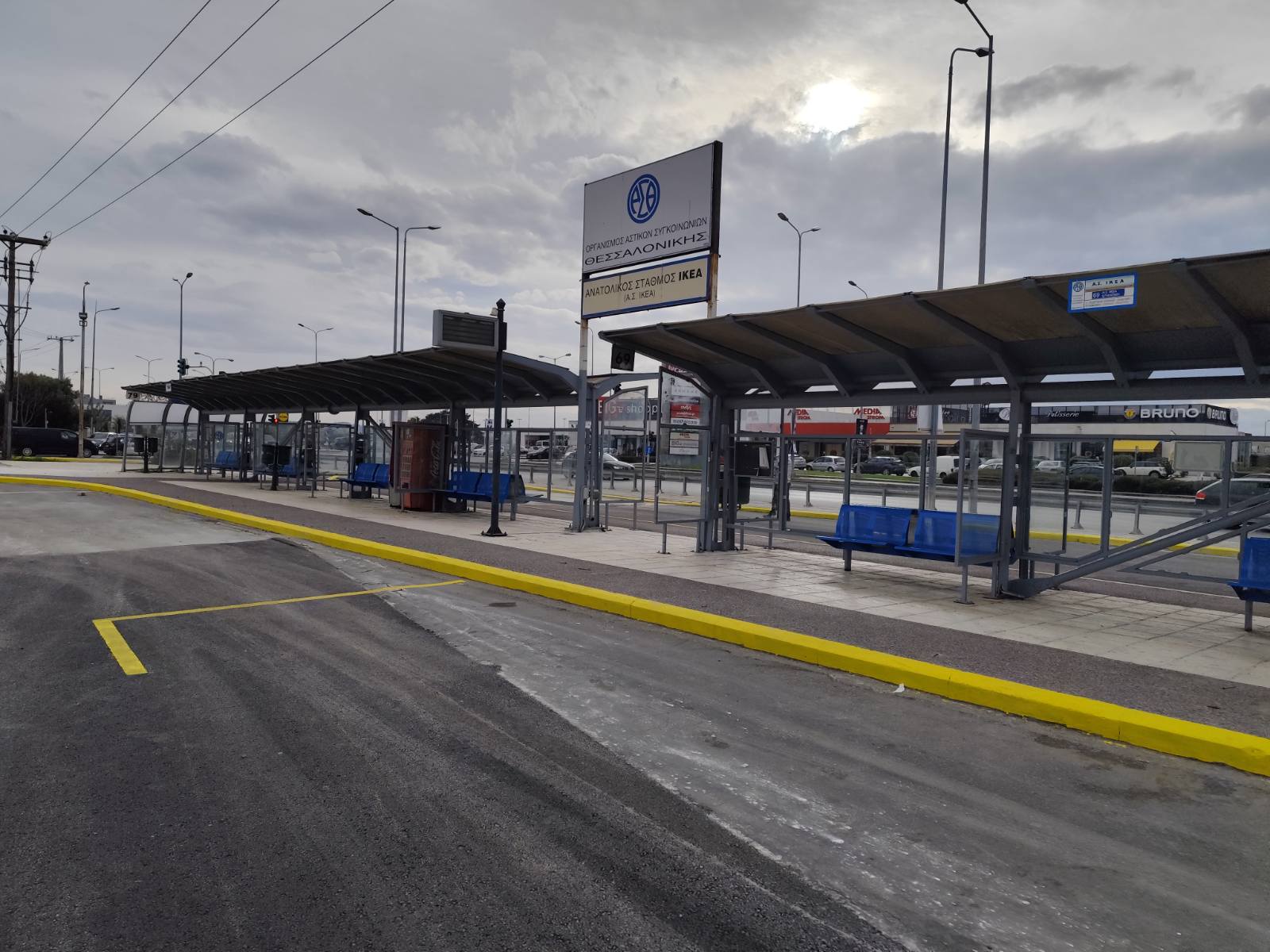 Αναβαθμισμένος ο Σταθμός Μετεπιβίβασης του ΟΑΣΘ στο ΙΚΕΑ – Από σήμερα ξανά σε λειτουργία