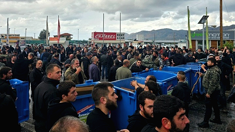 Συνεχείς κινητοποιήσεις αγροτών και κτηνοτρόφων στα Χανιά