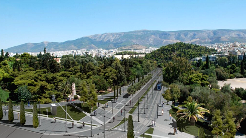 Ανάλυση κόστους και χρόνου των έργων στην Βασιλίσσης Όλγας από την Ανάπλαση Α.Ε.