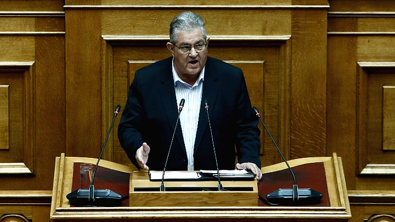 Βουλή: Επίκαιρη ερώτηση του Δ. Κουτσούμπα για την οικονομική στήριξη των βιοπαλαιστών
