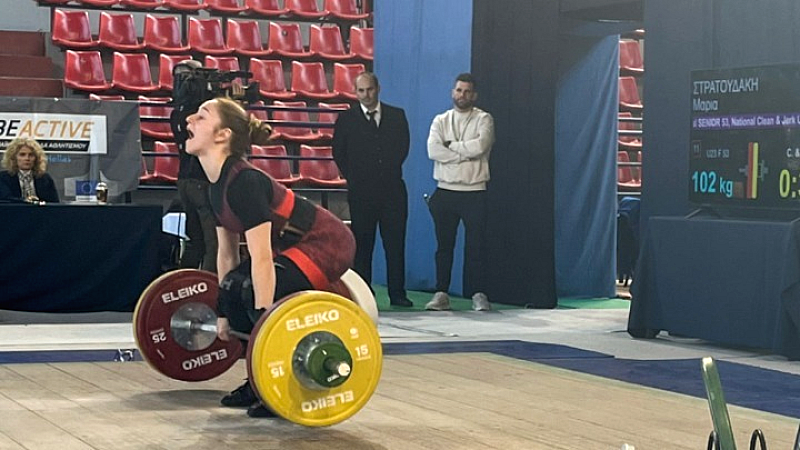 «Εντυπωσιακή πρεμιέρα με πανελλήνια ρεκόρ στο Πανελλήνιο Πρωτάθλημα Άρσης Βαρών»