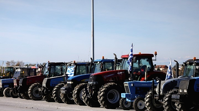 Χαλκιδική: Συγκέντρωση αγροτών και κτηνοτρόφων στον κόμβο της Τρίγλιας