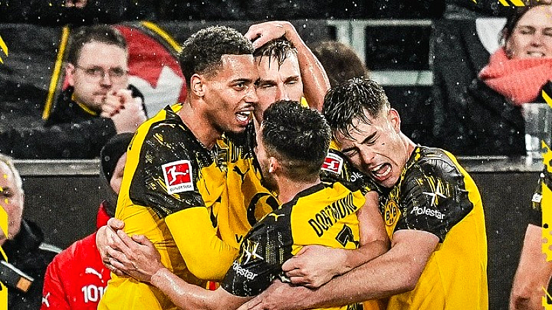 Η Ντόρτμουντ διατηρεί τη θέση της στην κορυφή της Bundesliga