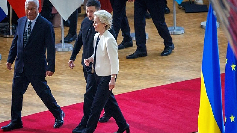 Συνάντηση φον ντερ Λάιεν και Κόστα με Ζελένσκι: Η ΕΕ δεσμεύεται στην υποστήριξη της Ουκρανίας