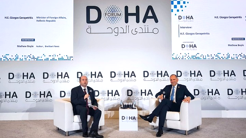 Γ. Γεραπετρίτης στο Doha Forum: «Η Ελλάδα ως αξιόπιστος διαμεσολαβητής στην περιοχή»