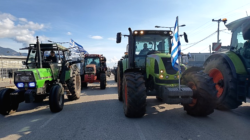 Ιωάννινα: Κλειστός ο κόμβος του αεροδρομίου λόγω αγροτικών κινητοποιήσεων