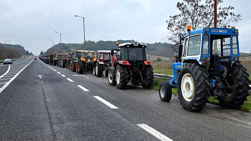 Διαμαρτυρίες αγροτών στα Ιωάννινα: Κλειστός ο κόμβος Καλπακίου