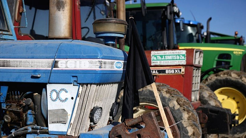 Ενίσχυση του μπλόκου του Ε65 από τους αγρότες Καρδίτσας