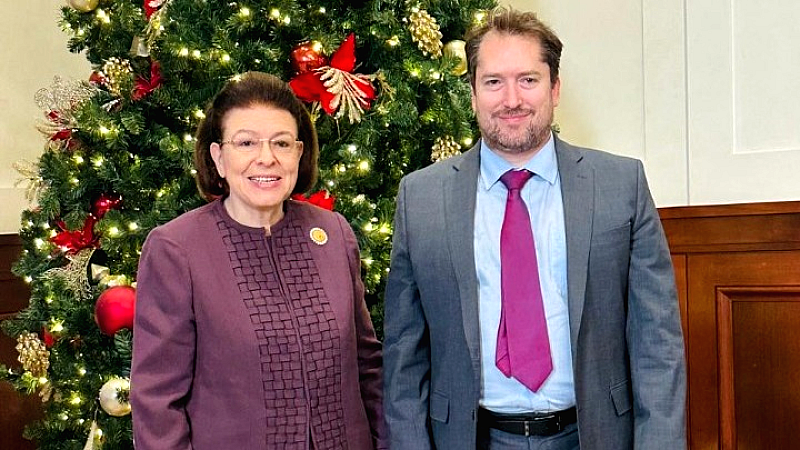 Η Λίνα Μενδώνη στην Ουάσινγκτον: Ο πολιτισμός ως γέφυρα ανάμεσα στις ΗΠΑ και την Ελλάδα