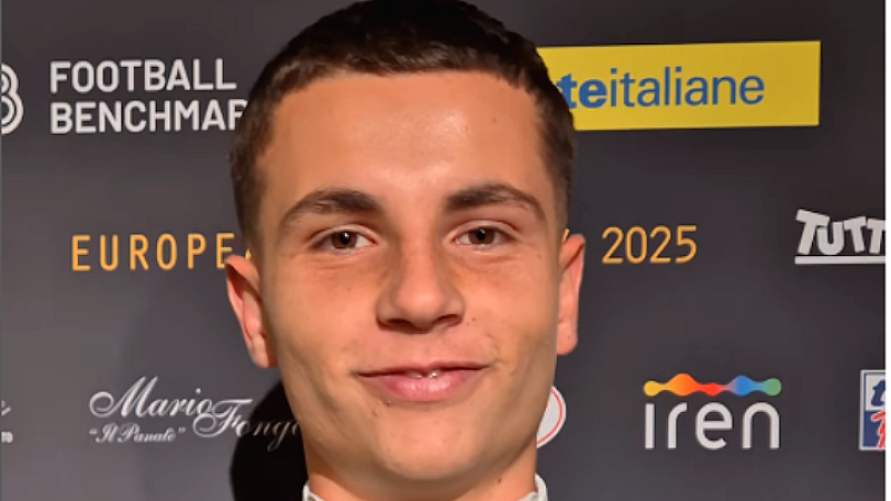 Ο Χρήστος Μουζακίτης βραβεύτηκε με το «European Golden Boy Web 2025»