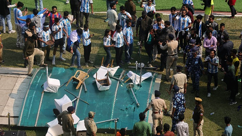 Χάος στην περιοδεία του Μέσι στην Ινδία