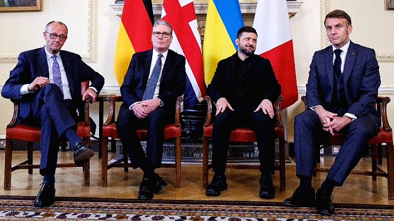 Συνάντηση κορυφής στο Λονδίνο: Στάρμερ, Μακρόν, Μερτς και Ζελένσκι ενώνουν δυνάμεις για την Ουκρανία