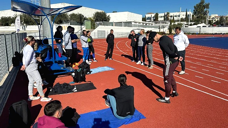 Εκκίνηση της νέας σεζόν για τις εθνικές ομάδες σκυταλοδρομίας 4Χ100 μ. ανδρών και γυναικών στο ΟΑΚΑ