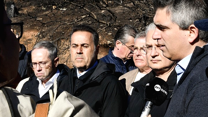 Προχωρούν τα έργα αποκατάστασης στον Φενεό Κορινθίας υπό την επίβλεψη του υπουργού Στ. Παπασταύρου