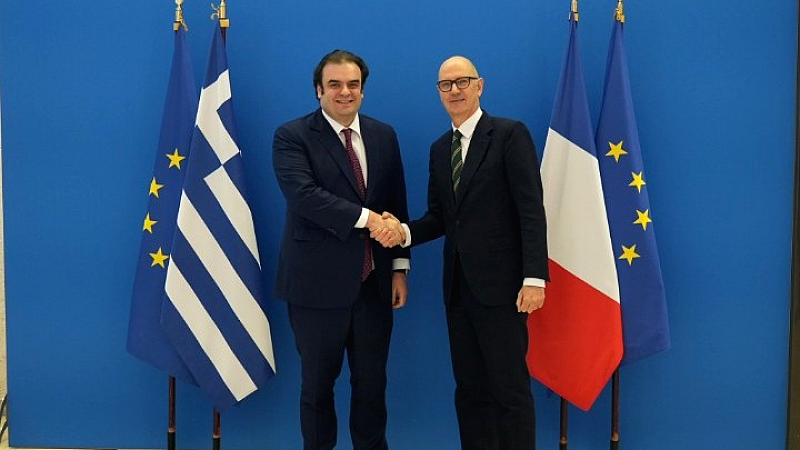 Στρατηγική συνεργασία Ελλάδας-Γαλλίας: Συνάντηση Κυριάκου Πιερρακάκη με τον υπουργό Οικονομικών της Γαλλίας