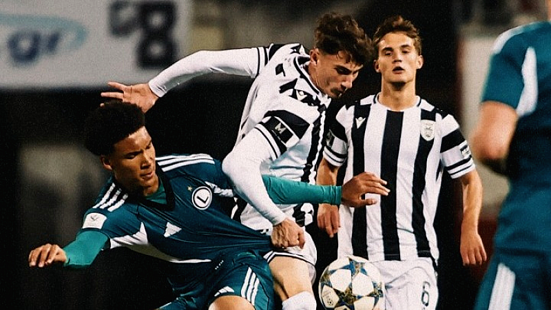 ΠΑΟΚ: Αποκλεισμός από τη Λέγκια Βαρσοβίας στο Youth League