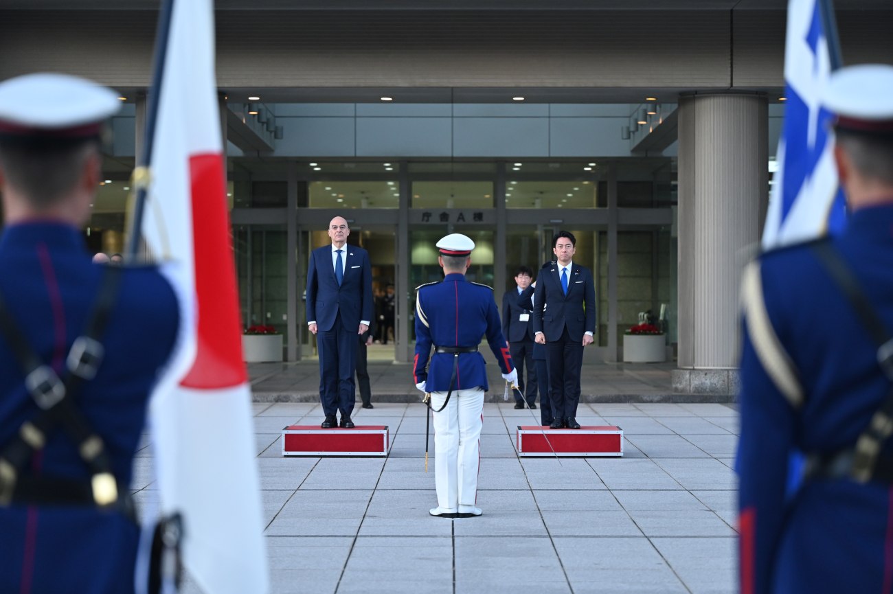 Δένδιας: Ελλάδα και Ιαπωνία μοιράζονται προκλήσεις στο θαλάσσιο περιβάλλον