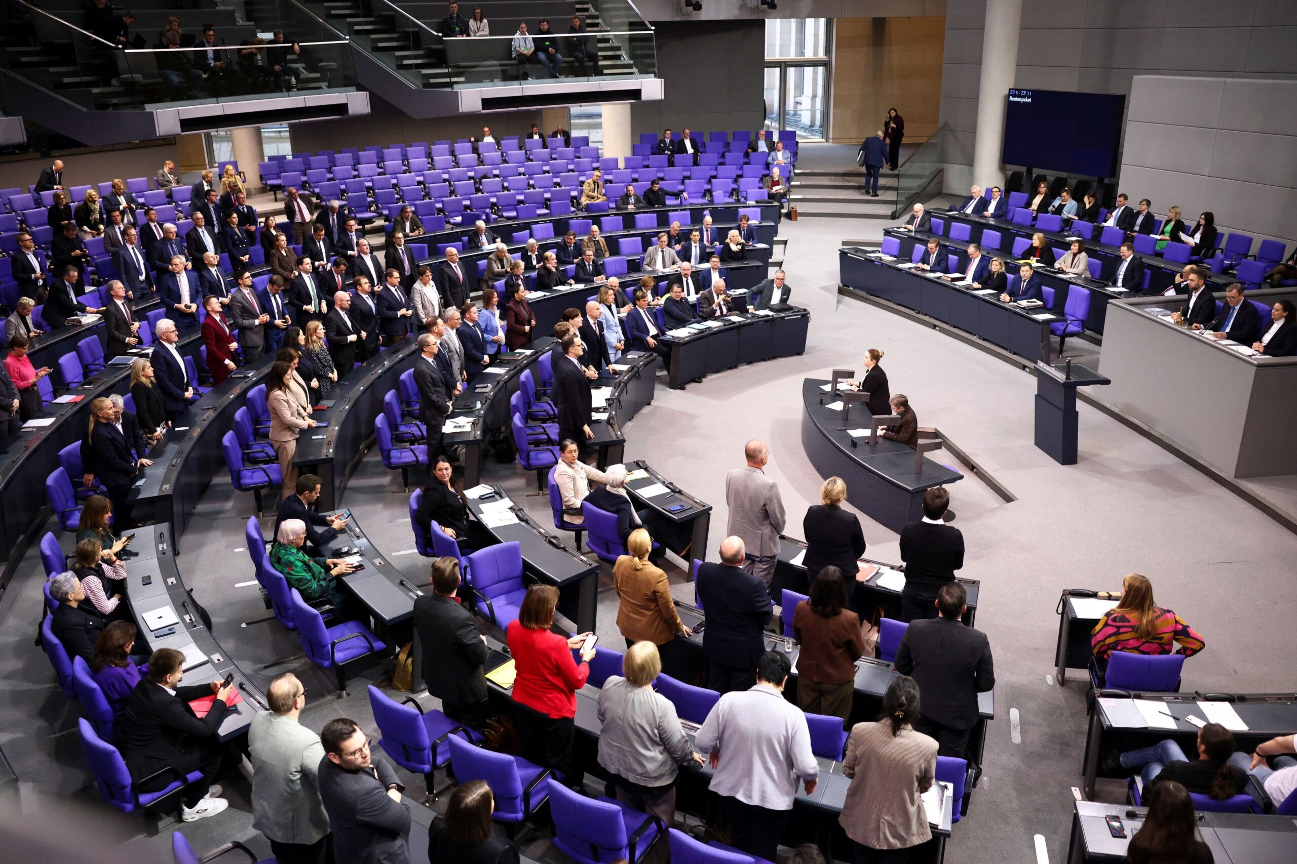 Γερμανία: Ο Μερτς σε δοκιμασία με το αμφιλεγόμενο νομοσχέδιο για τις συντάξεις