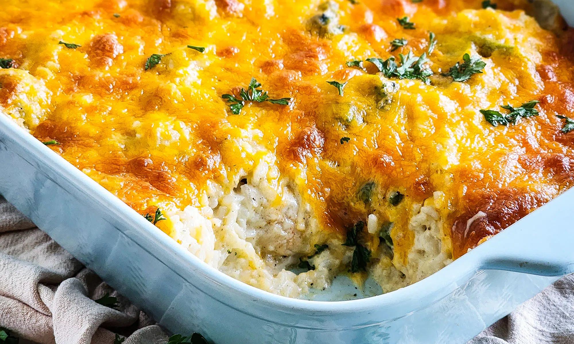 Συνταγή σουφλέ ζυμαρικών με μπρόκολο και κοτόπουλο