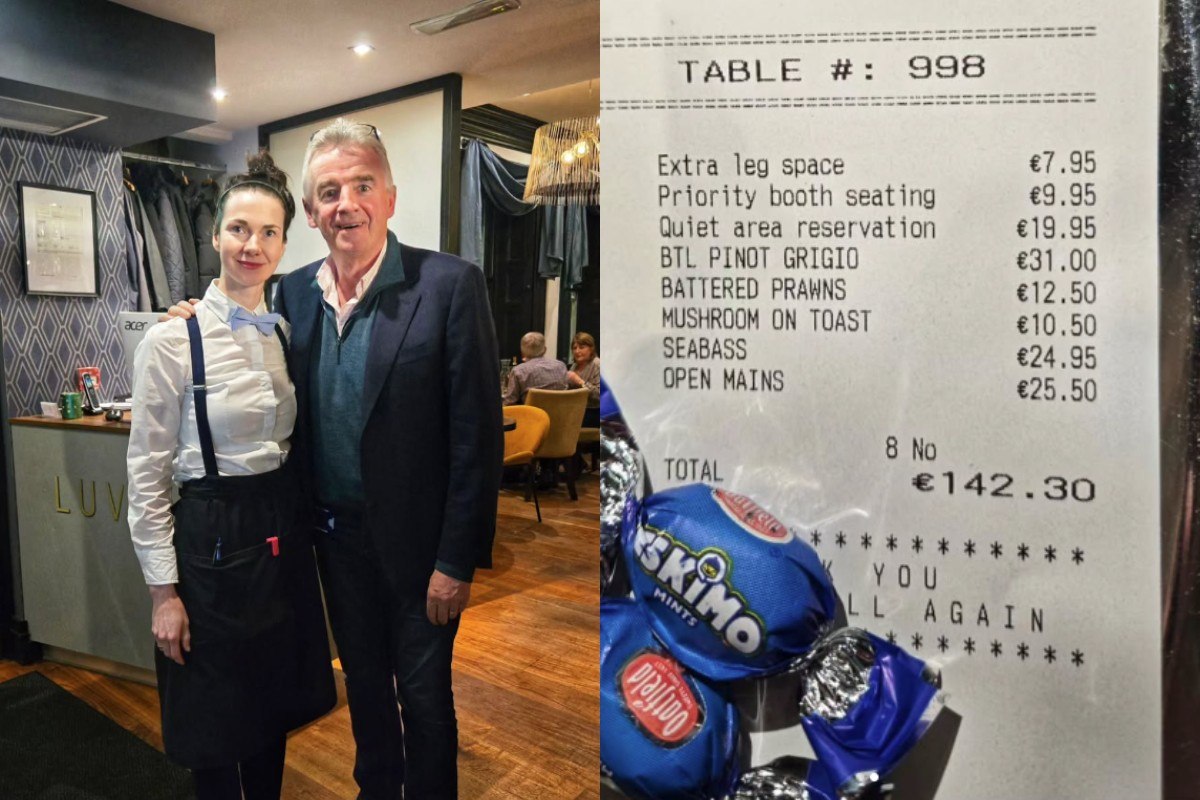 Εστιατόριο τρολάρει τον CEO της Ryanair με επιπλέον χρεώσεις στον λογαριασμό του